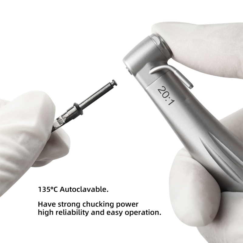 Dental Implant Contra Angle Handpiece 20:1 Fiber Optic