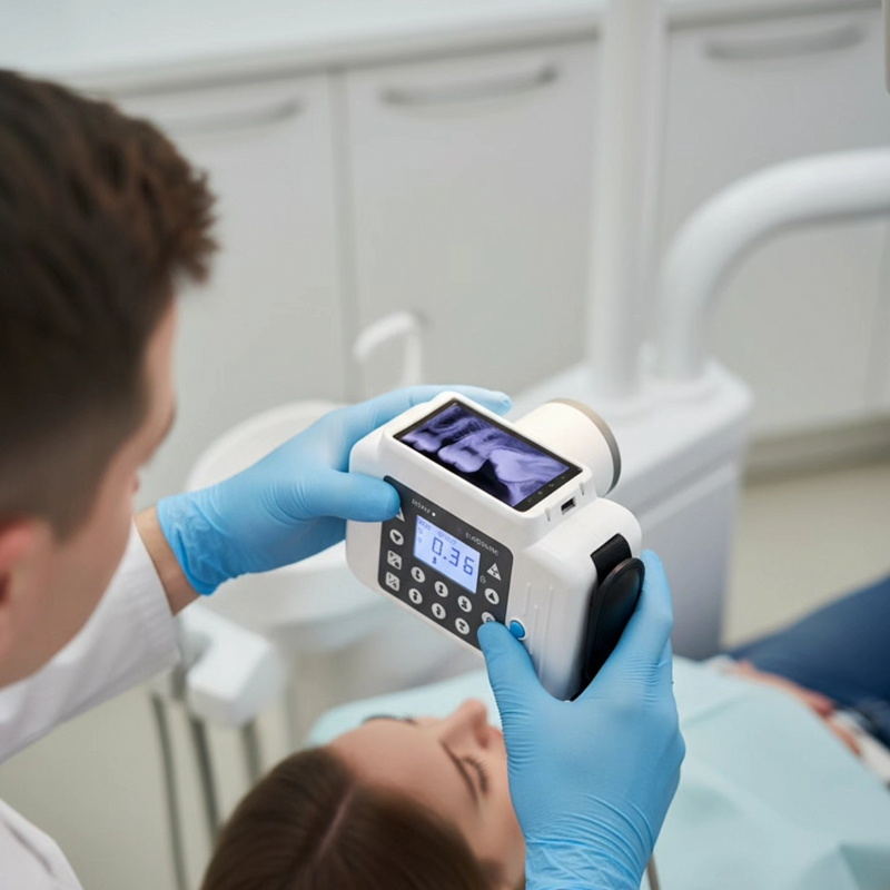 Dental Radiography X Ray With Digital Sensor