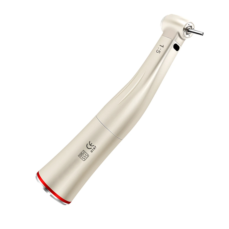 Fiber Optic Contra Angle Handpiece Dental 1:5 Ratio