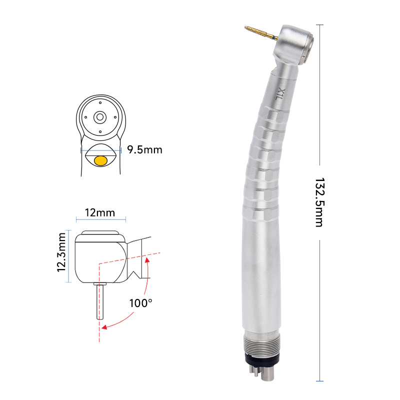 High Speed Dental Handpiece LED 4 Water Spray