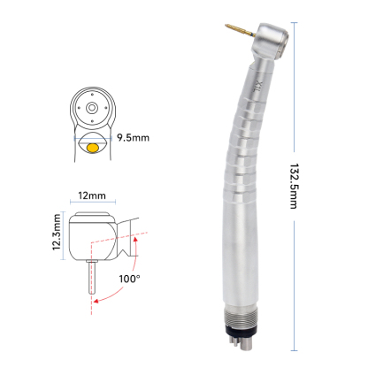 High Speed Dental Handpiece LED 4 Water Spray