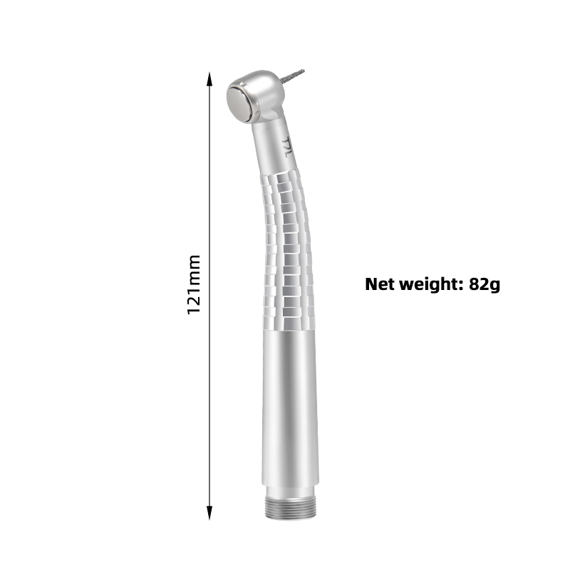 Led High Speed Dental Handpiece Zero Retraction