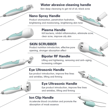 8 IN 1 Small Bubble Oxygen Facial Machine
