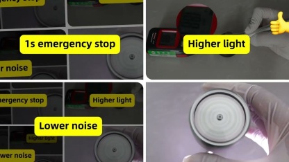 Led High Speed Dental Handpiece Zero Retraction