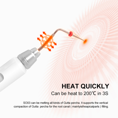 Portable Wireless Rechargeable Dental Obturation Pen