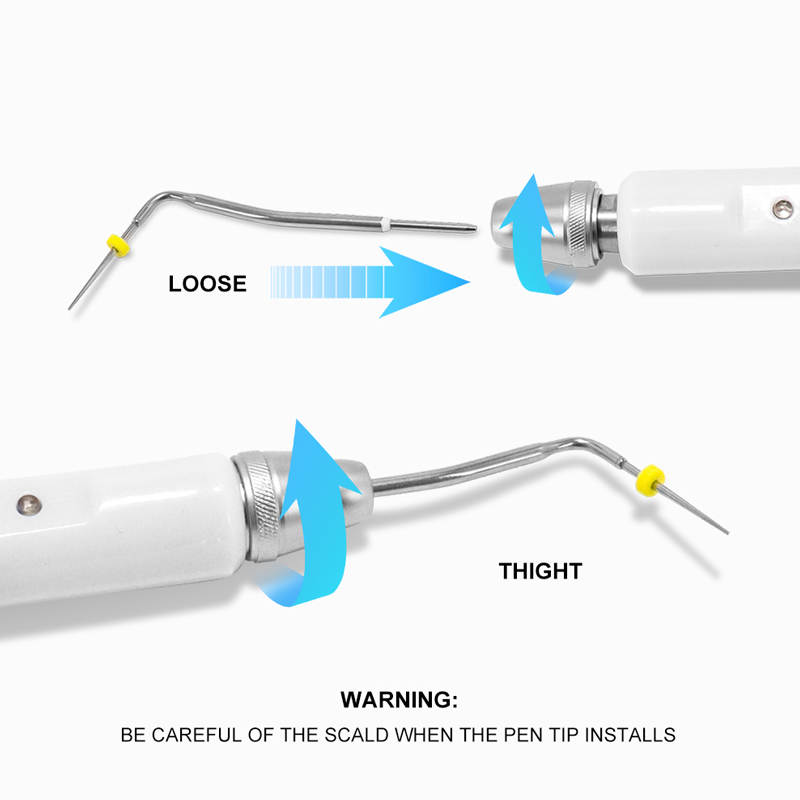 Portable Wireless Rechargeable Dental Obturation Pen