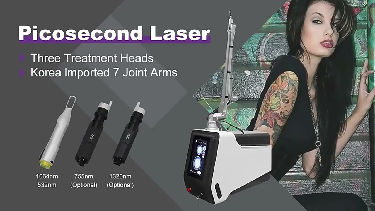 Pico Laser Machine 532nm 1064nm 755nm 1320nm