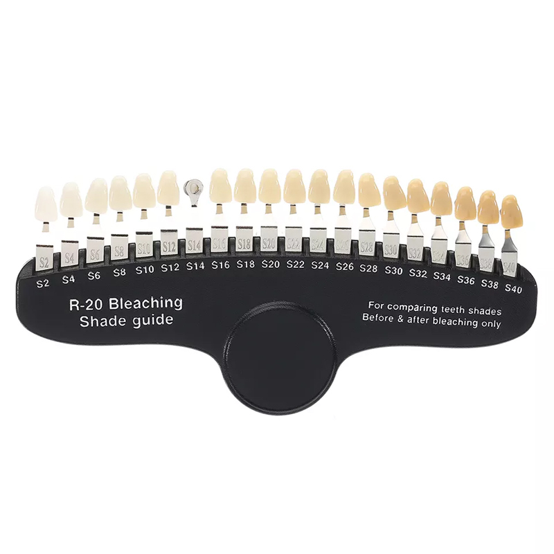 Teeth Whitening Teeth Shade Guide with Mirror