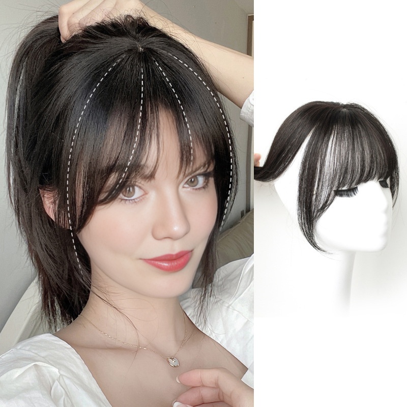 One Piece Traceless 3D Bangs Hair Extension