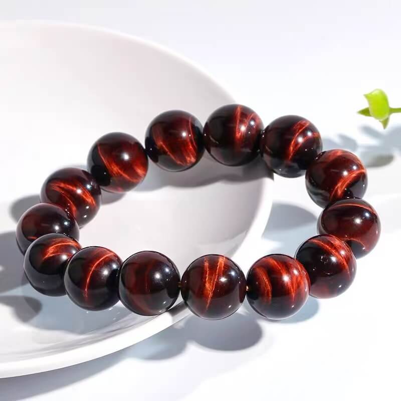 Natural Red Tiger's Eye Bracelet