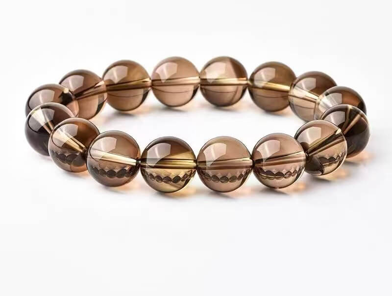 Natural Smoky Quartz Crystal Bracelet