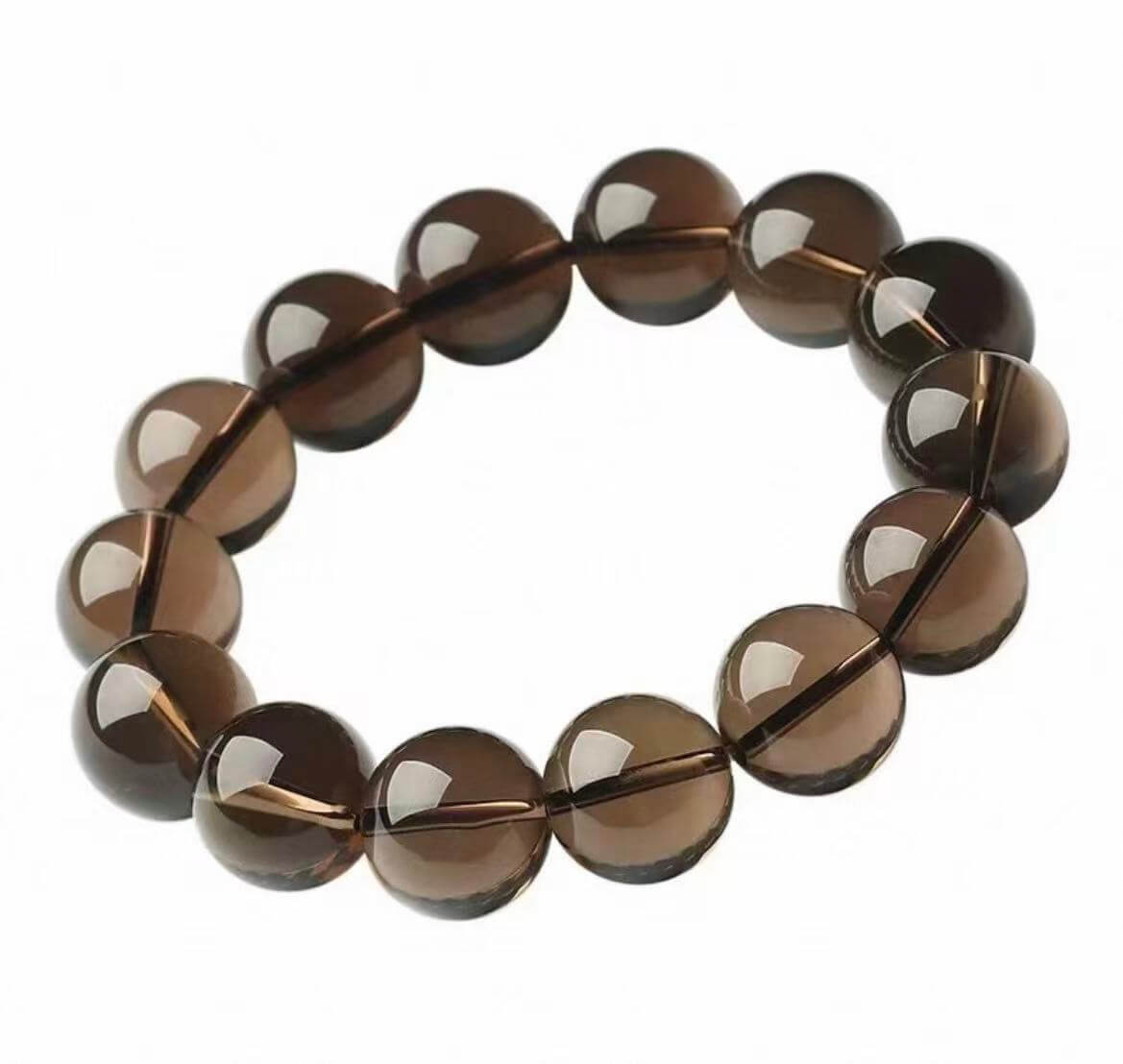 Natural Smoky Quartz Crystal Bracelet