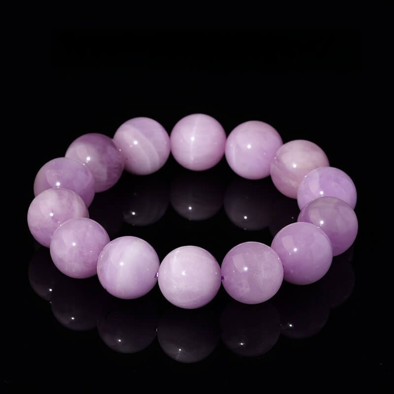 Natural Kunzite Crystal Bracelet