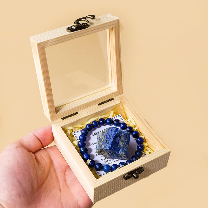 Natural Raw Crystal Beaded Bracelet