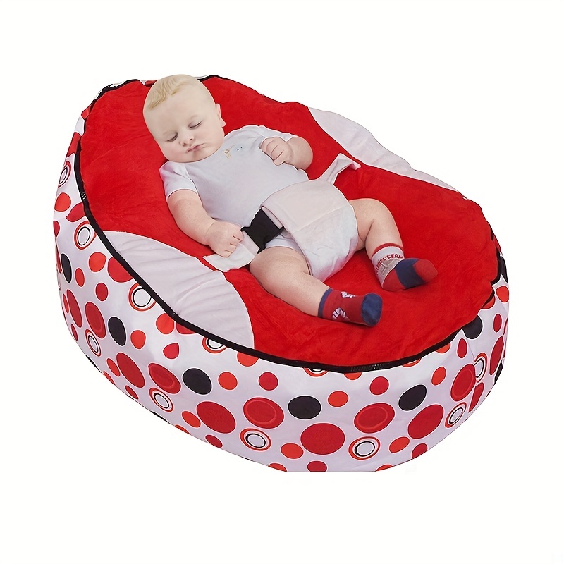 Cozy Comfort for Kids Ultra Soft Baby Bean Bag Chair with Giant Foam