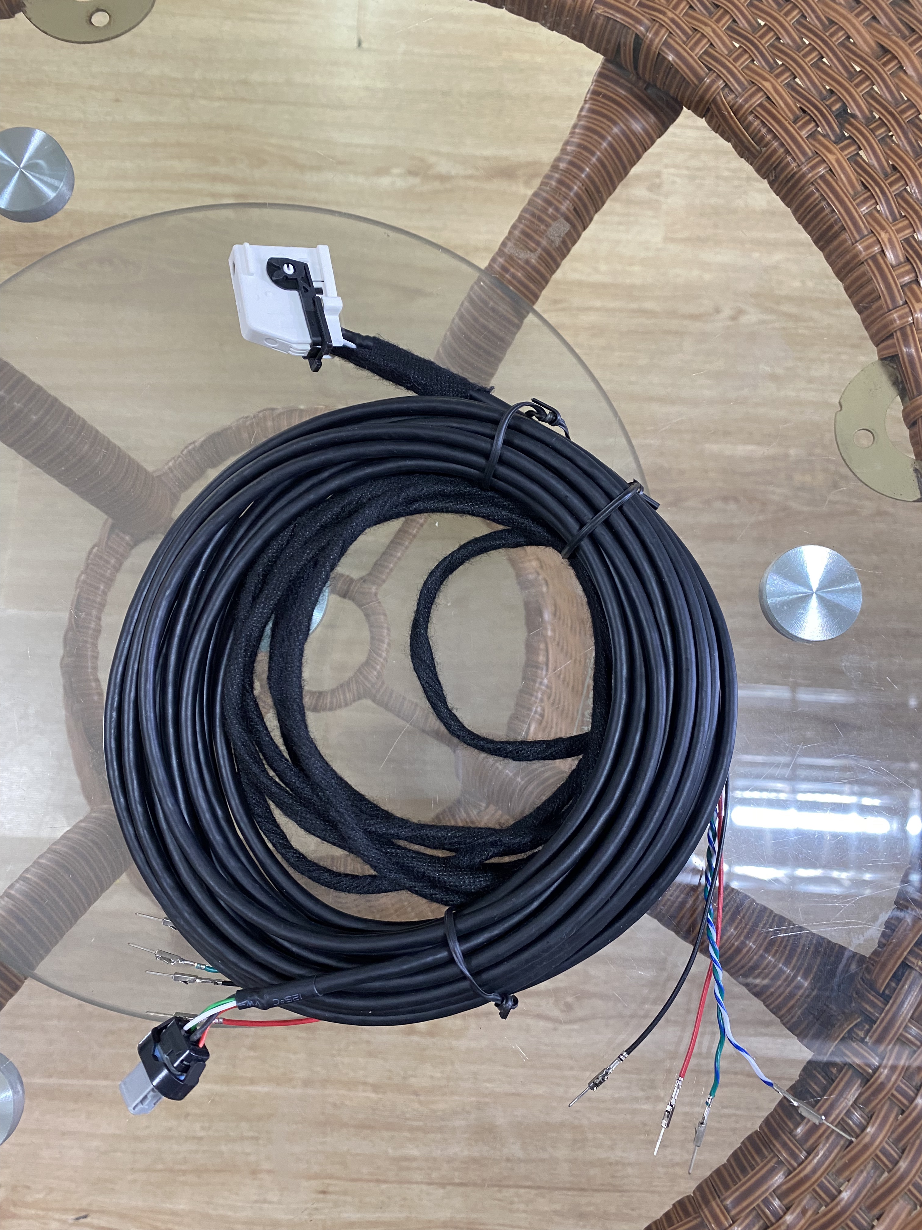 Wiring harness for 360 surround view