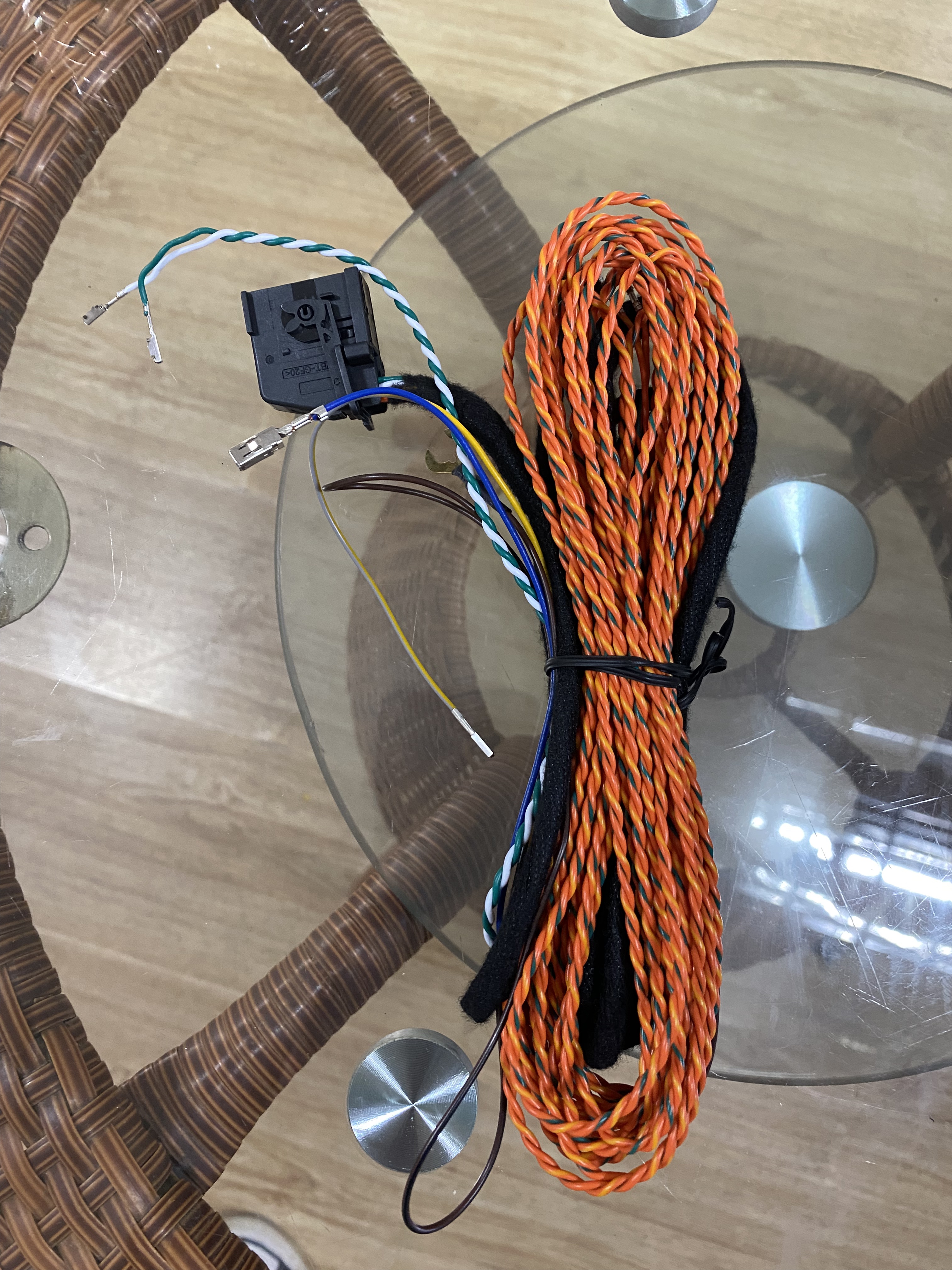 Wiring harness for 360 surround view