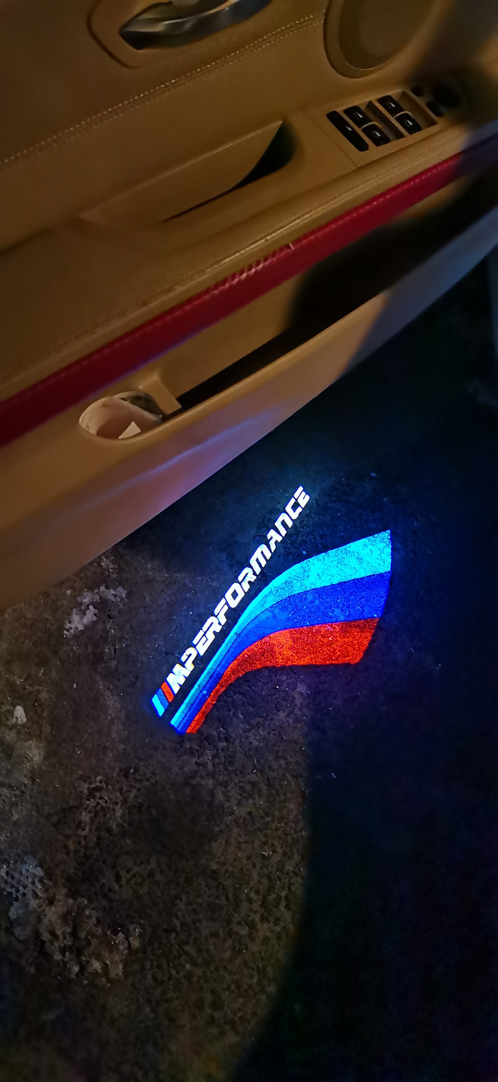 Door projector light