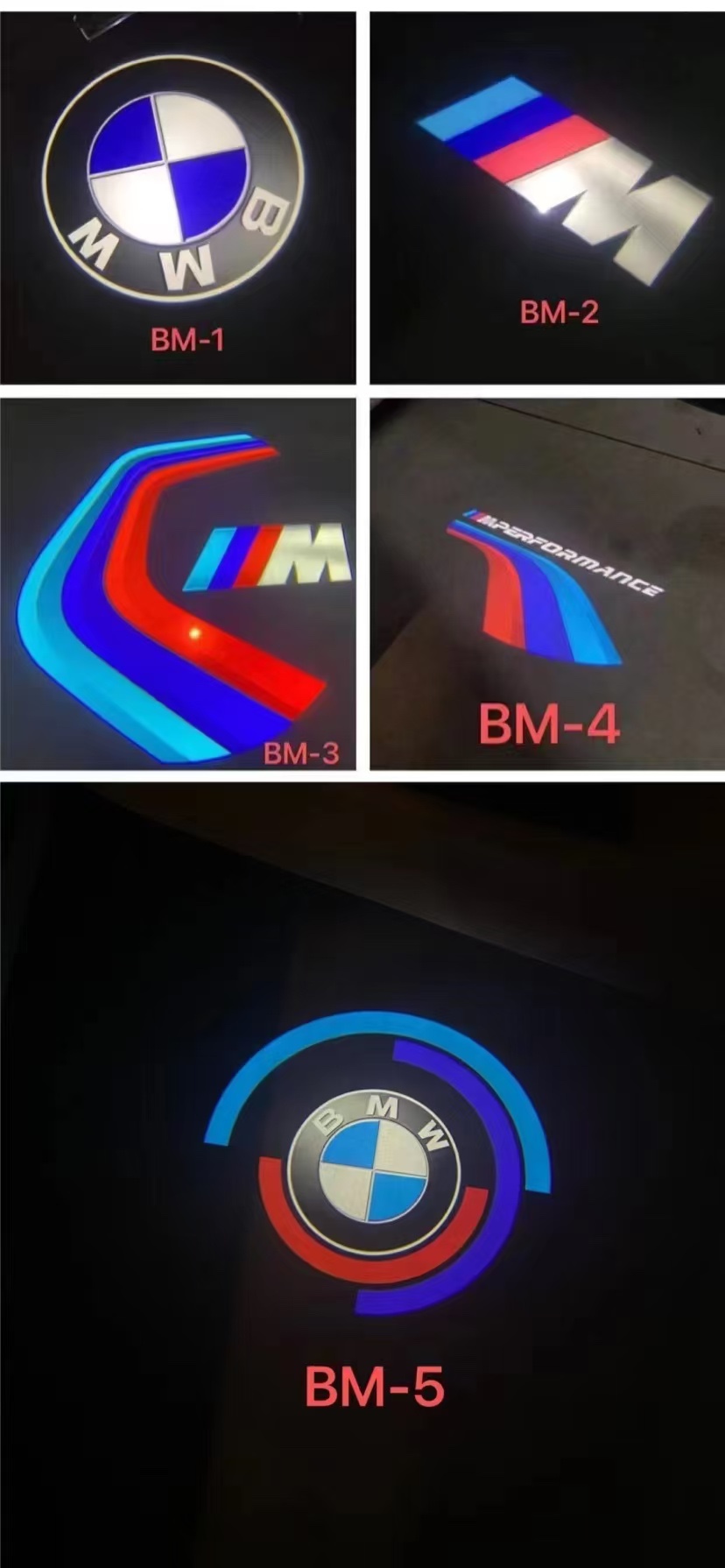 Door projector light