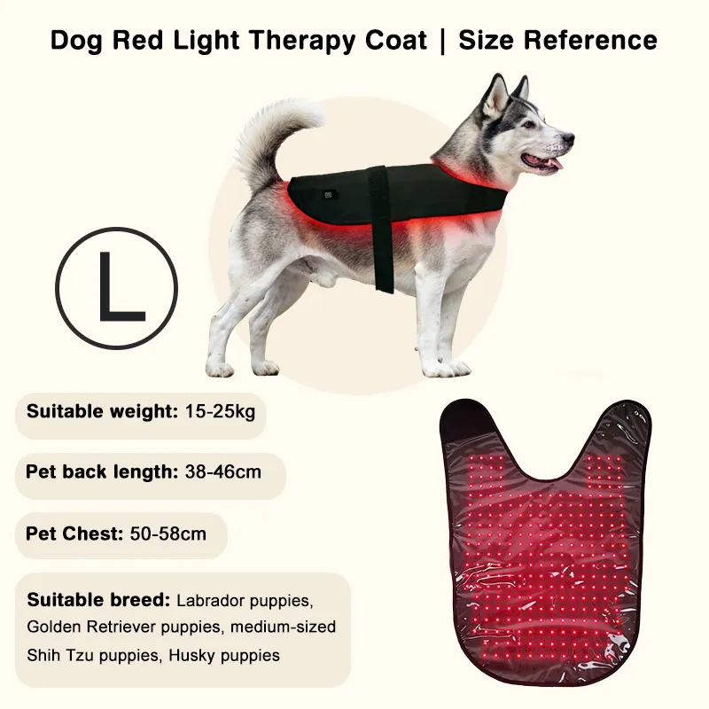 Red Light Therapy Pet Coat – ClinicPBM