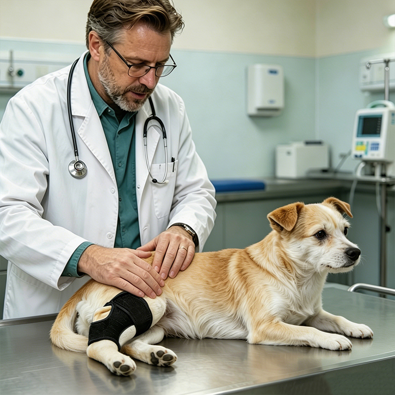 Dog Red Light Therapy Bundle (Knee Wrap) | ClinicPBM