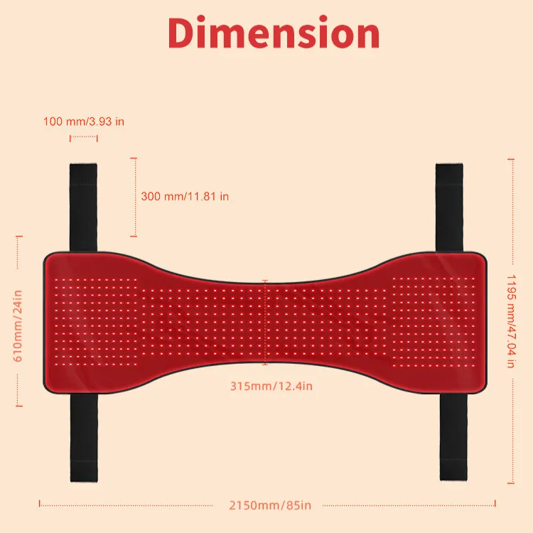 Red Light Therapy Hip and Shoulder Wrap Pad for Horses – ClinicPBM-ClinicPBM