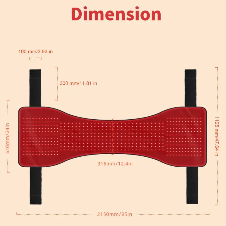 Red Light Therapy Hip and Shoulder Wrap Pad for Horses – ClinicPBM