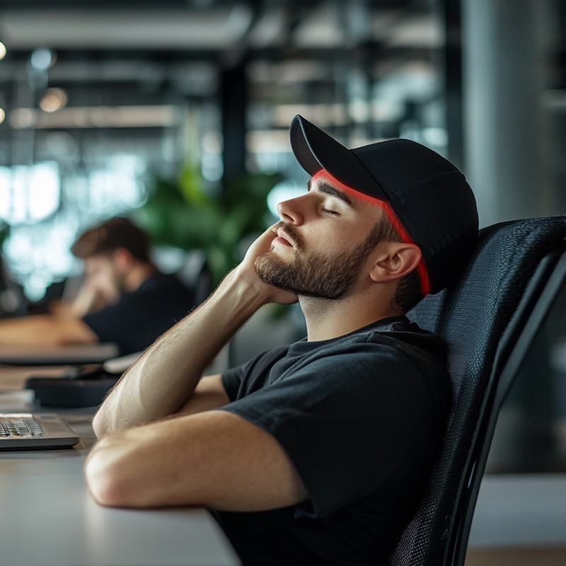 ClinicPBM Red Light Therapy Cap for Hair Regrowth / Brain Health 