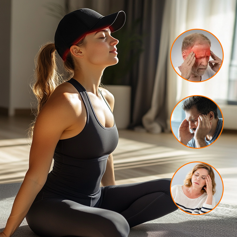 ClinicPBM Red Light Therapy Cap for Hair Regrowth / Brain Health 