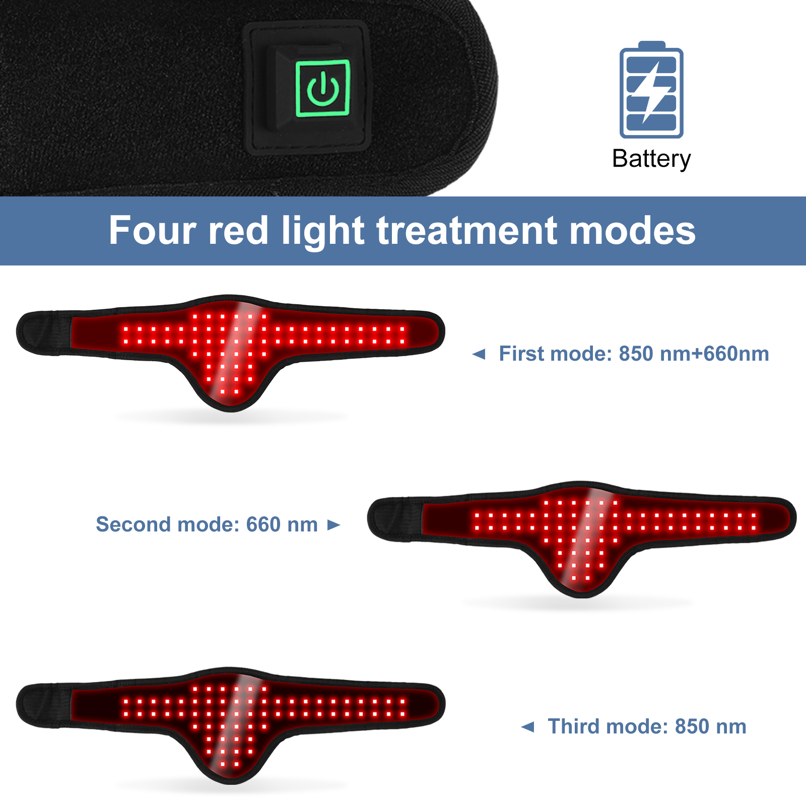 Red Light Therapy Dog Wrap (Built-in Battery) - ClinicPBM