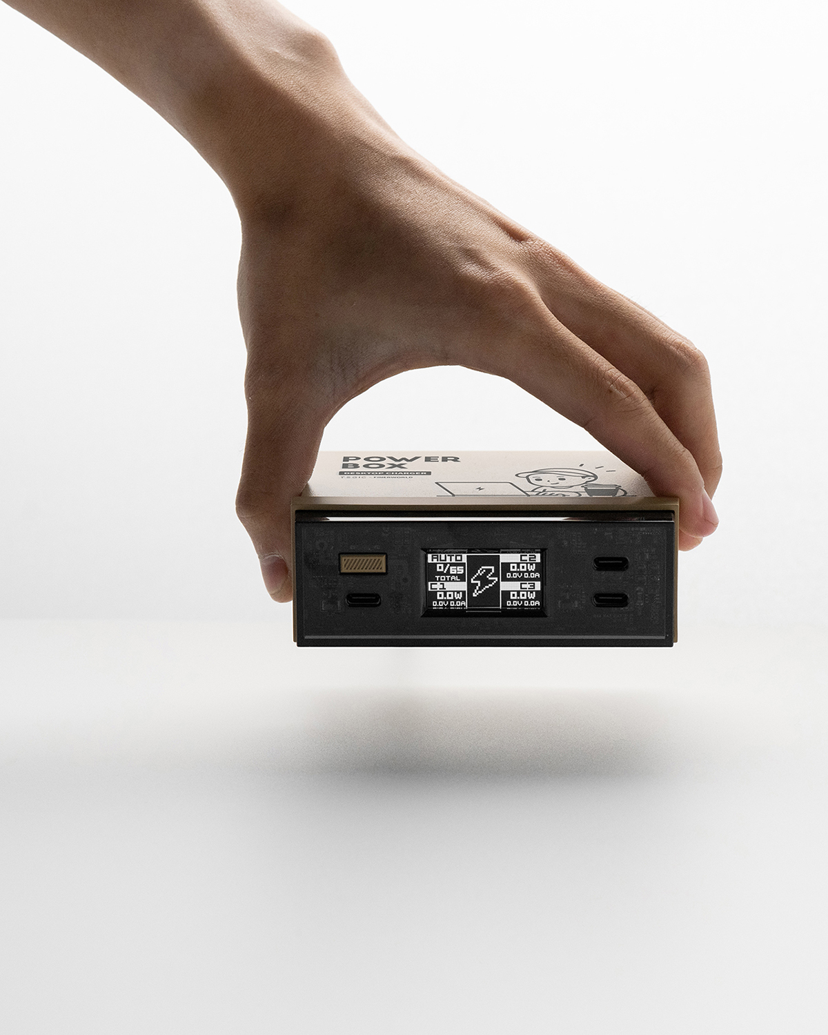 ARSMEL x TEGIC QB-65W Desktop GaN Charging Station