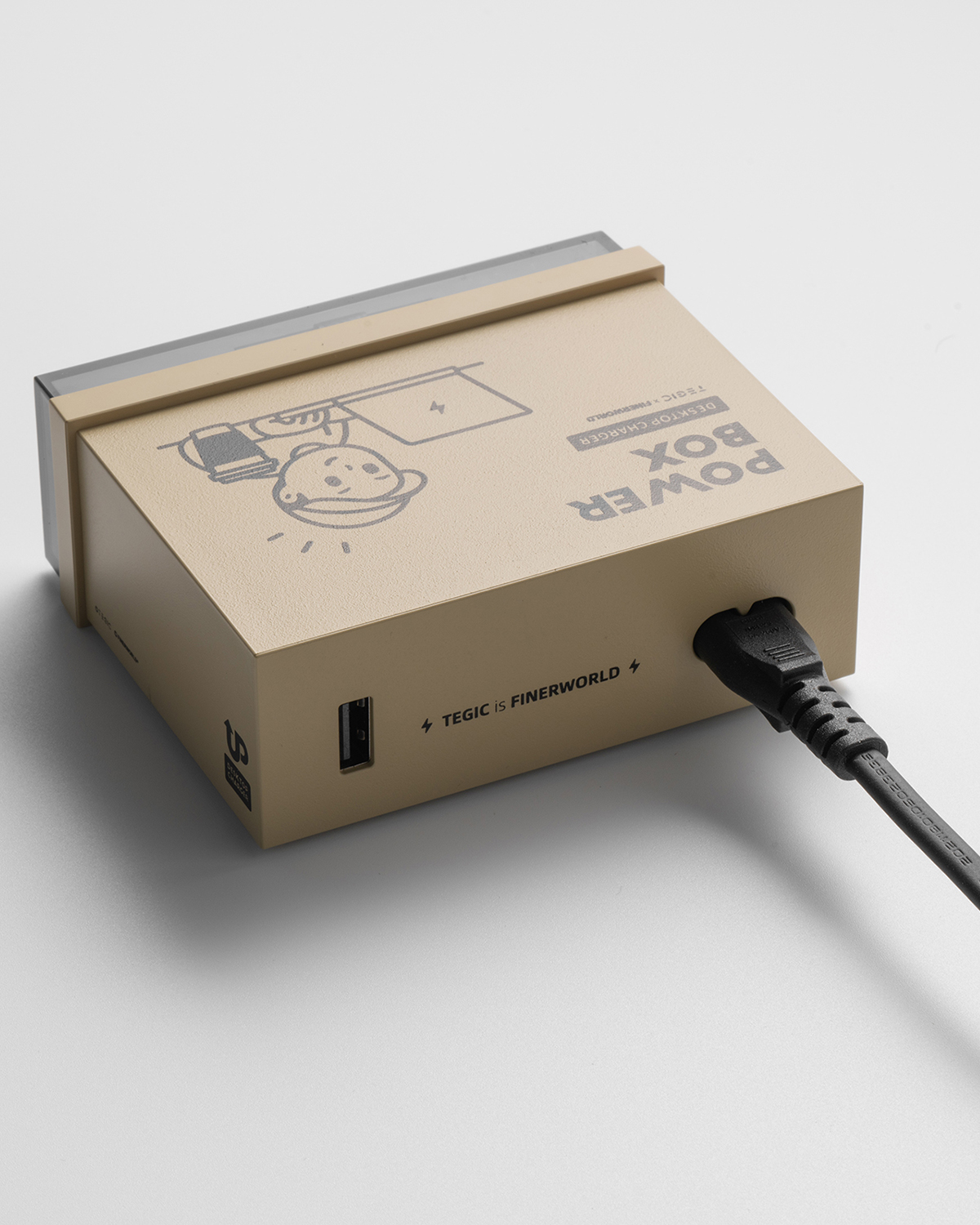 ARSMEL x TEGIC QB-65W Desktop GaN Charging Station