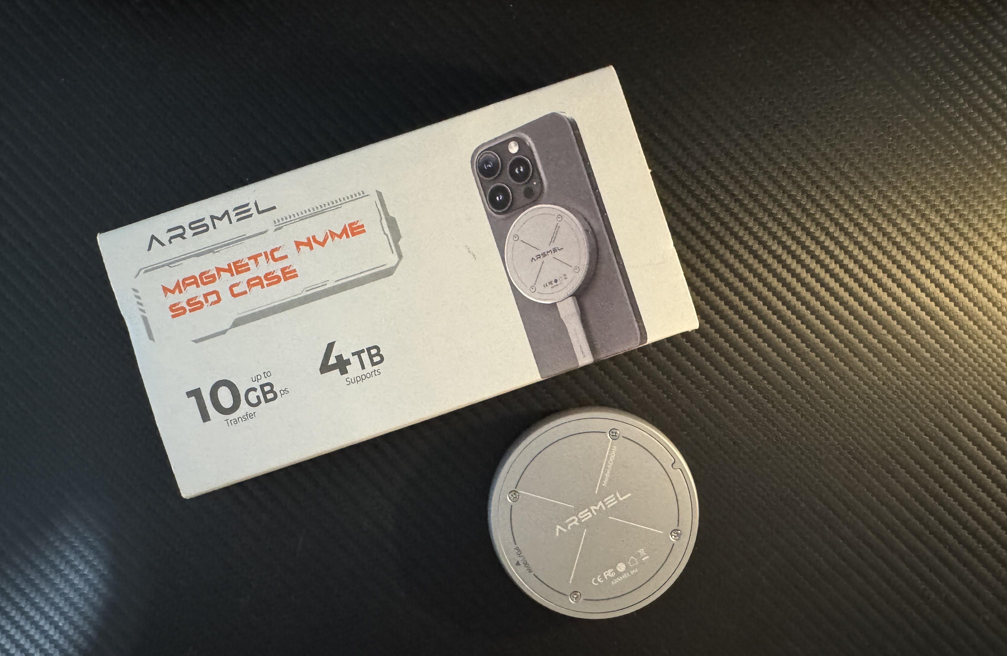 ARSMEL Depart Magnetic Portable SSD 4TB