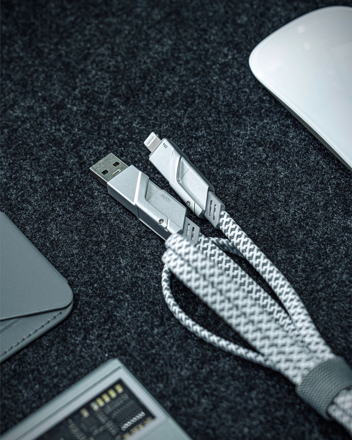 ARSMEL x Tegic ONIX VI Max 100W 4-in-1 Fast Charging Cable