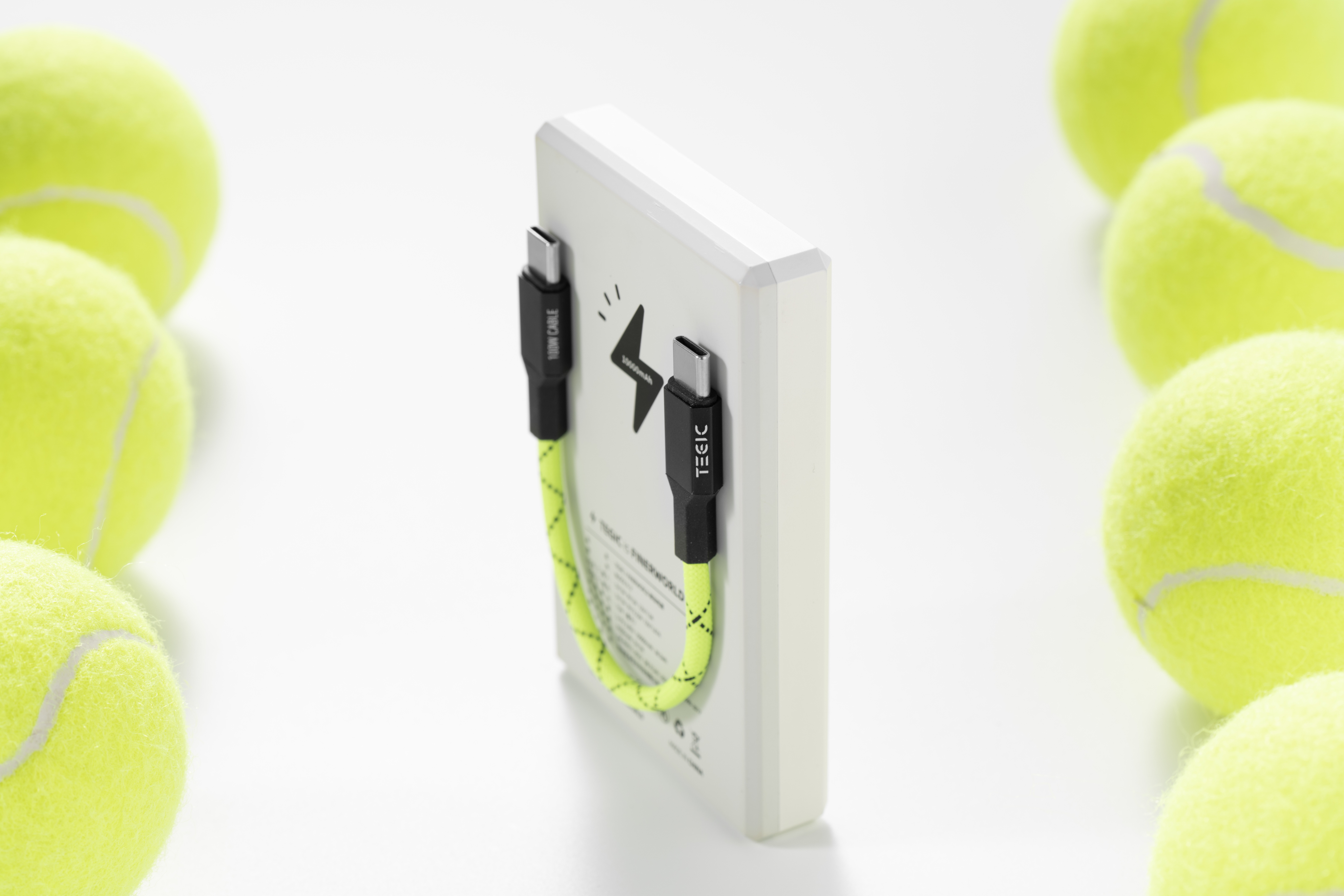 ARSMEL x TEGIC 100W Magnetic Short Braided USB-C Cable (16cm)