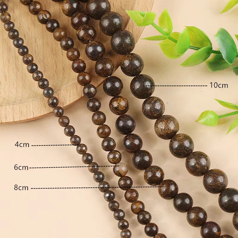 Bronzite beads