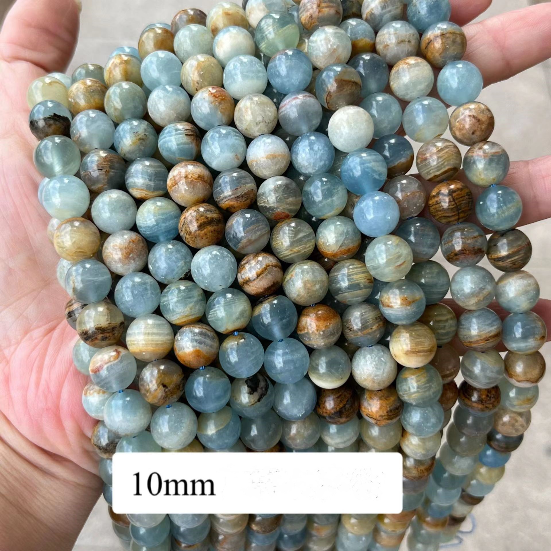 Blue Onyx beads