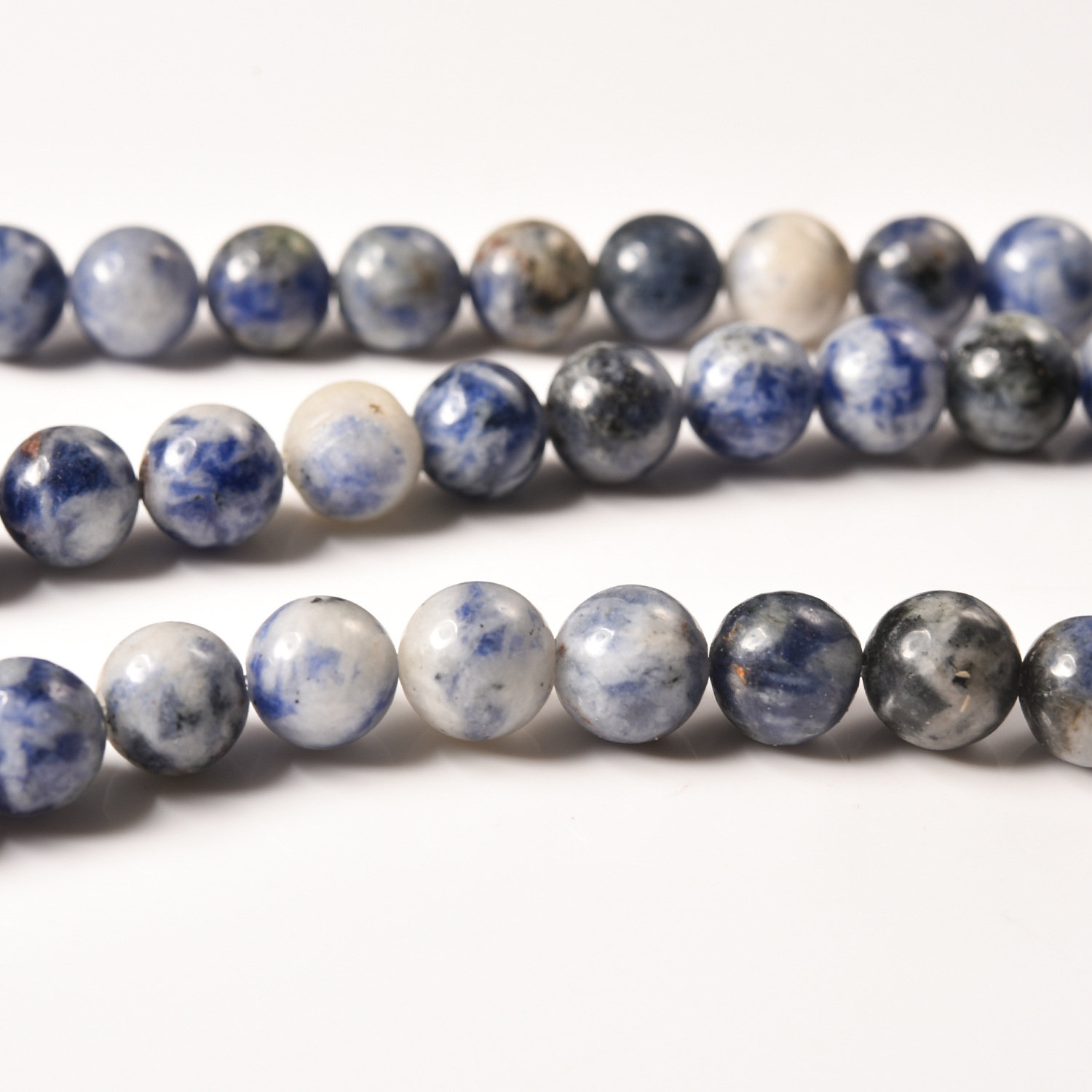 Blue sodalite beads diy beads string
