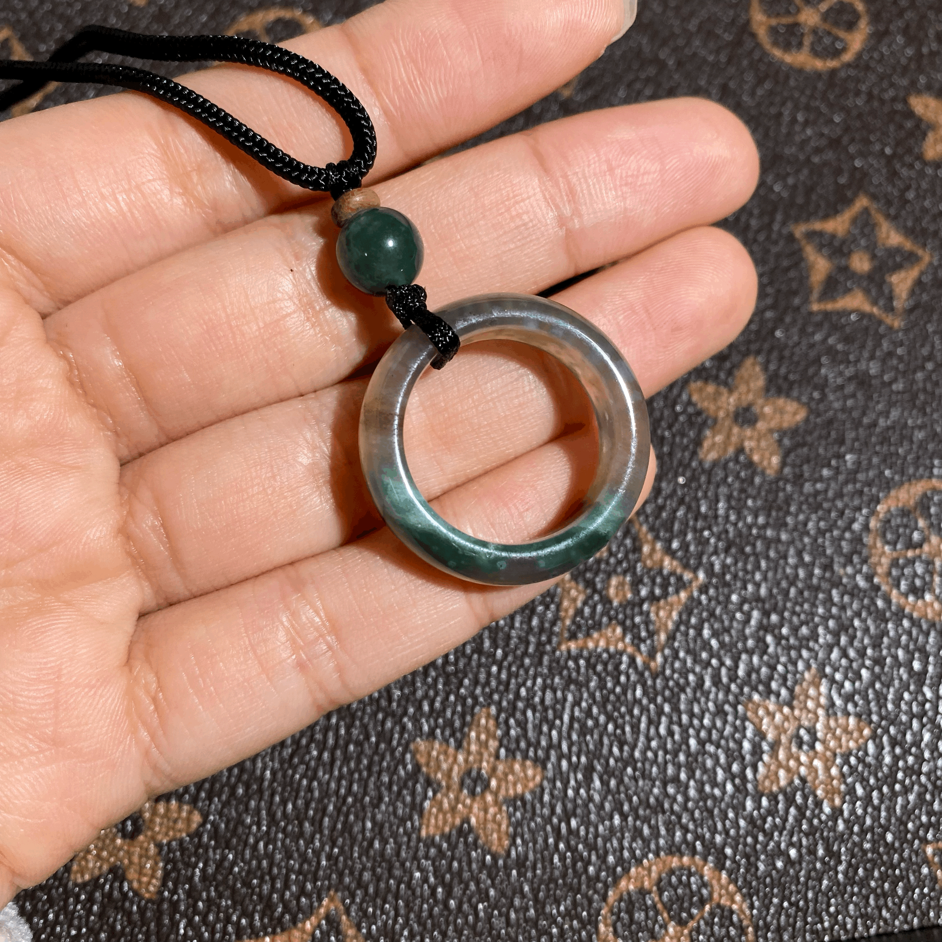Ocean jasper bangle rings necklace