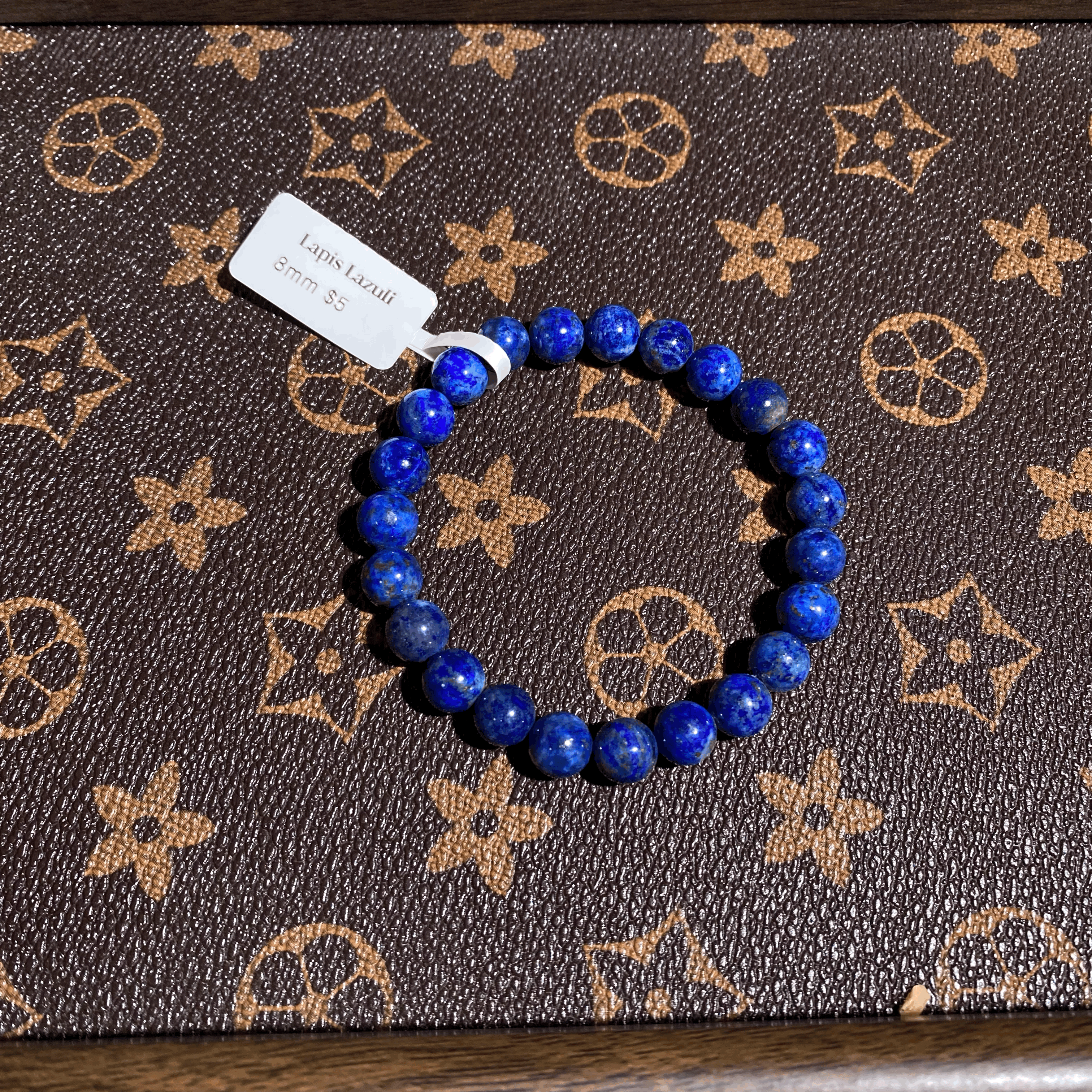 Lapis lazuli bracelet 8mm $5