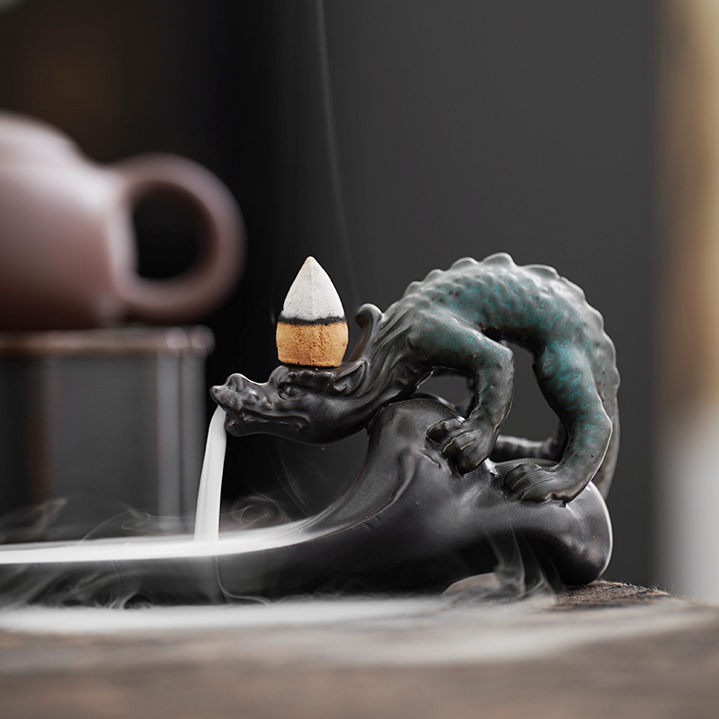 how does incense waterfall work