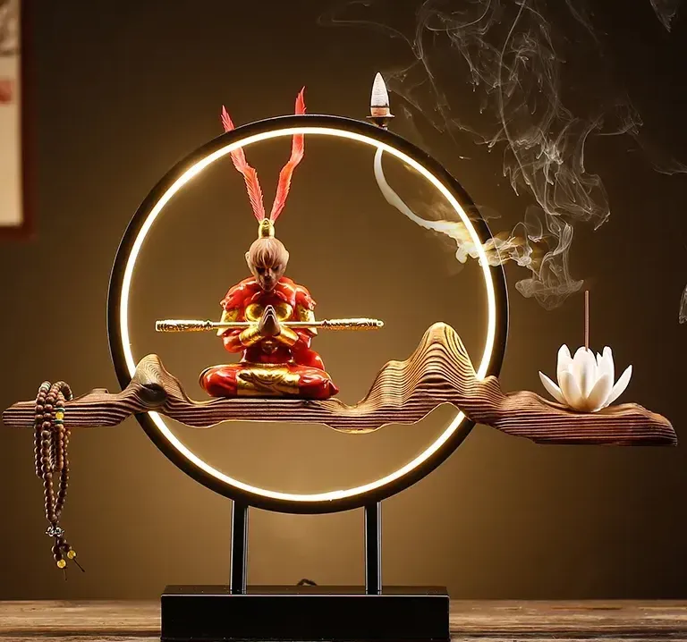 how to use waterfall incense burner ZenflowingOriental Zen Incense Burners zenflowing