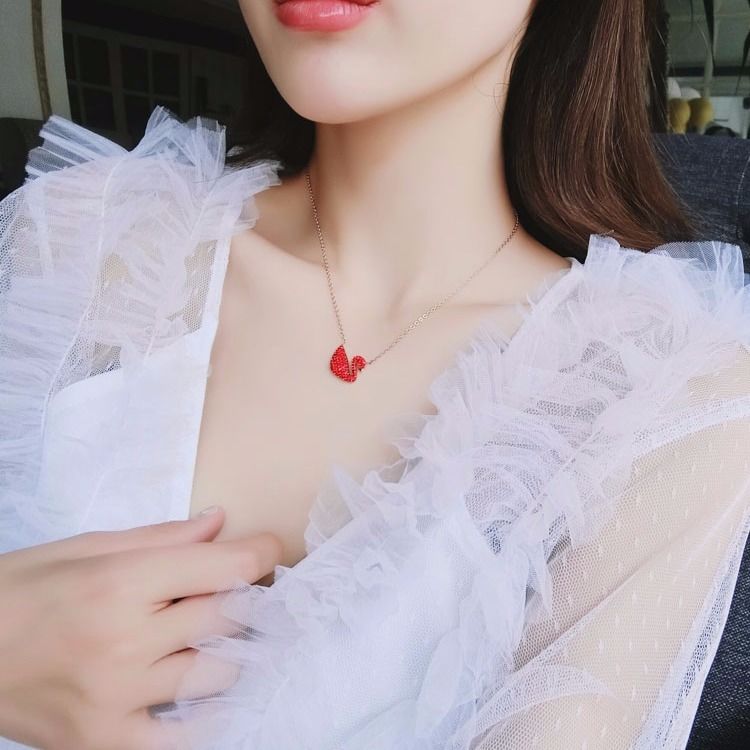 🔥Labutí křišťálový náhrdelník Swarovski, limitováno na 89 sad