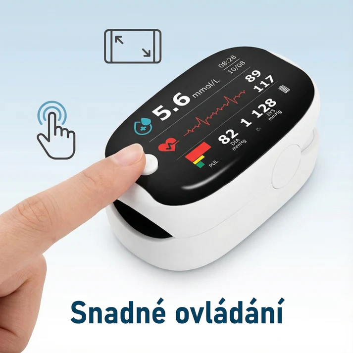 【🔥Kupte 1 a získejte 1 zdarma🔥】Laserový glukometr Clinclii™ GlucoSense