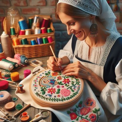 Česká nezaměstnaná maminka začíná podnikat ve výrobě unikátních vyšívaných tašek