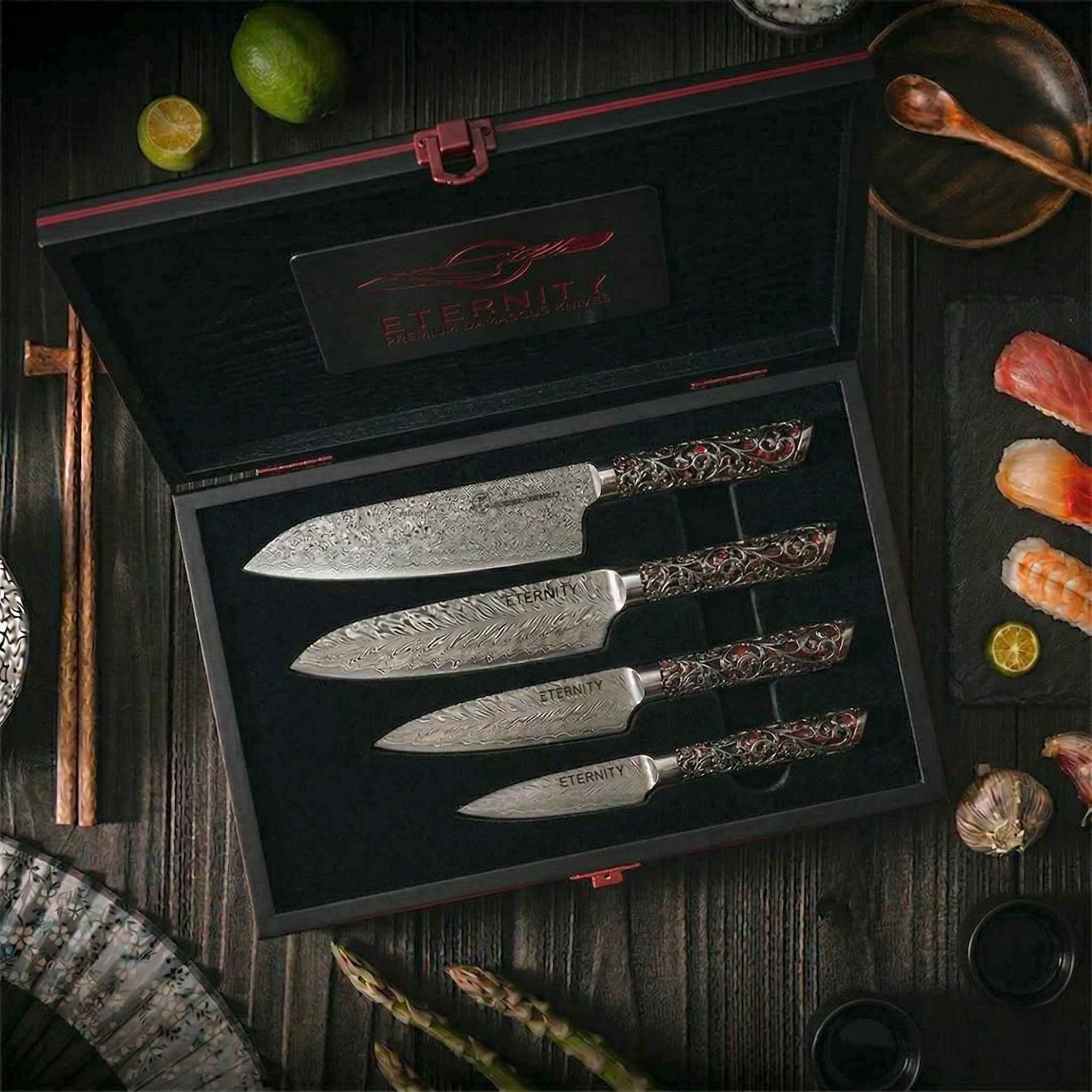 První nůž z damaškové oceli, nově vylepšený, omezené množství skladem.⏳