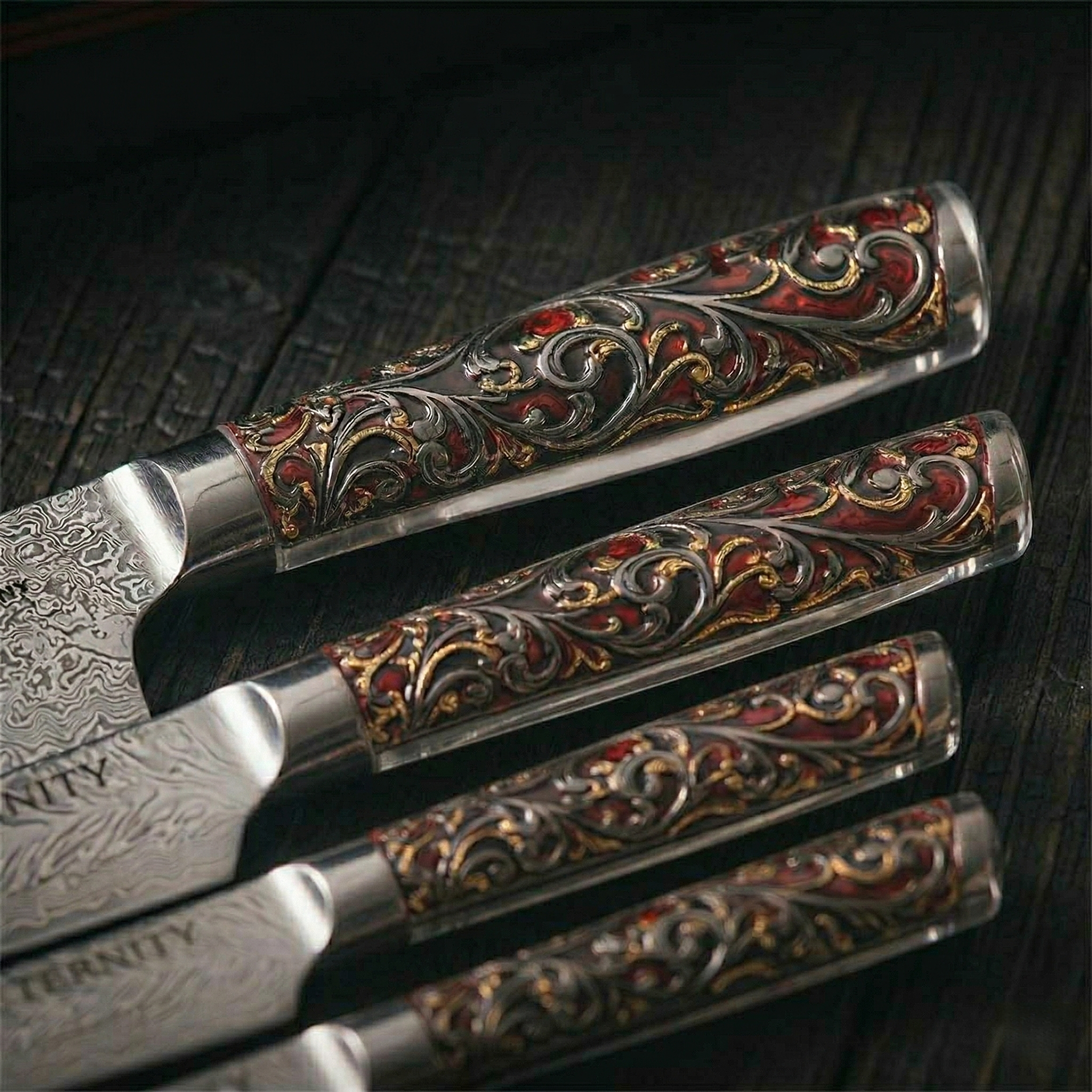 První nůž z damaškové oceli, nově vylepšený, omezené množství skladem.⏳