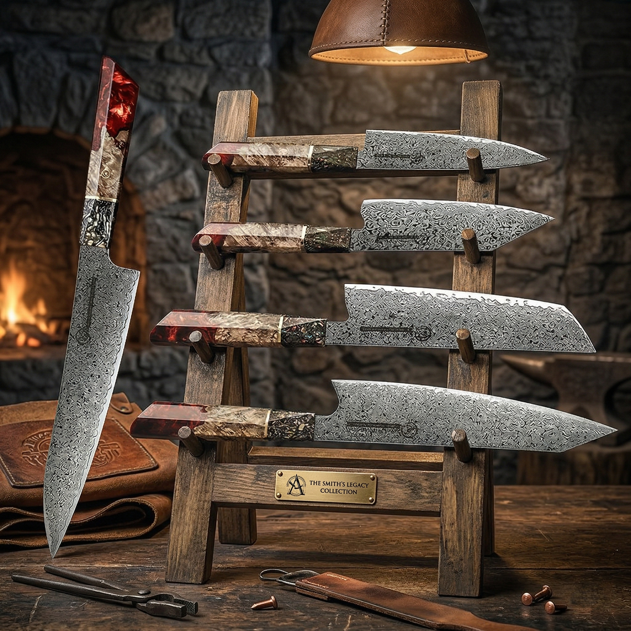 🔥Korlátozott idejű ajánlat, vásároljon egyet, kap egyet ingyen🔥Damascus Chef Kit KASUMI™