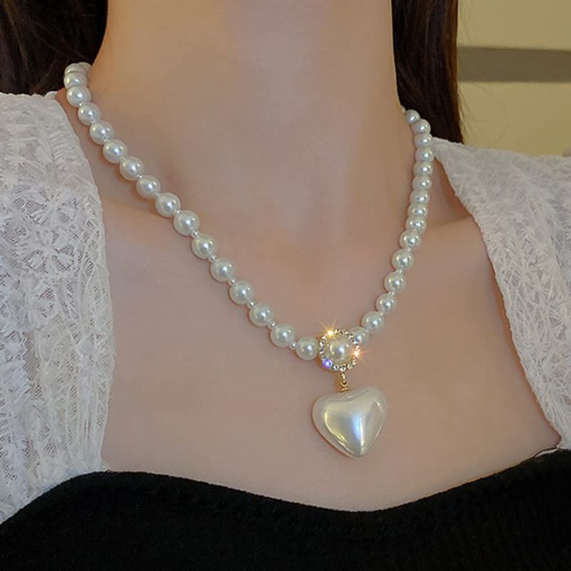 Jemný ručně vyrobený perlový náhrdelník, nejlepší a nejunikátnější dárek