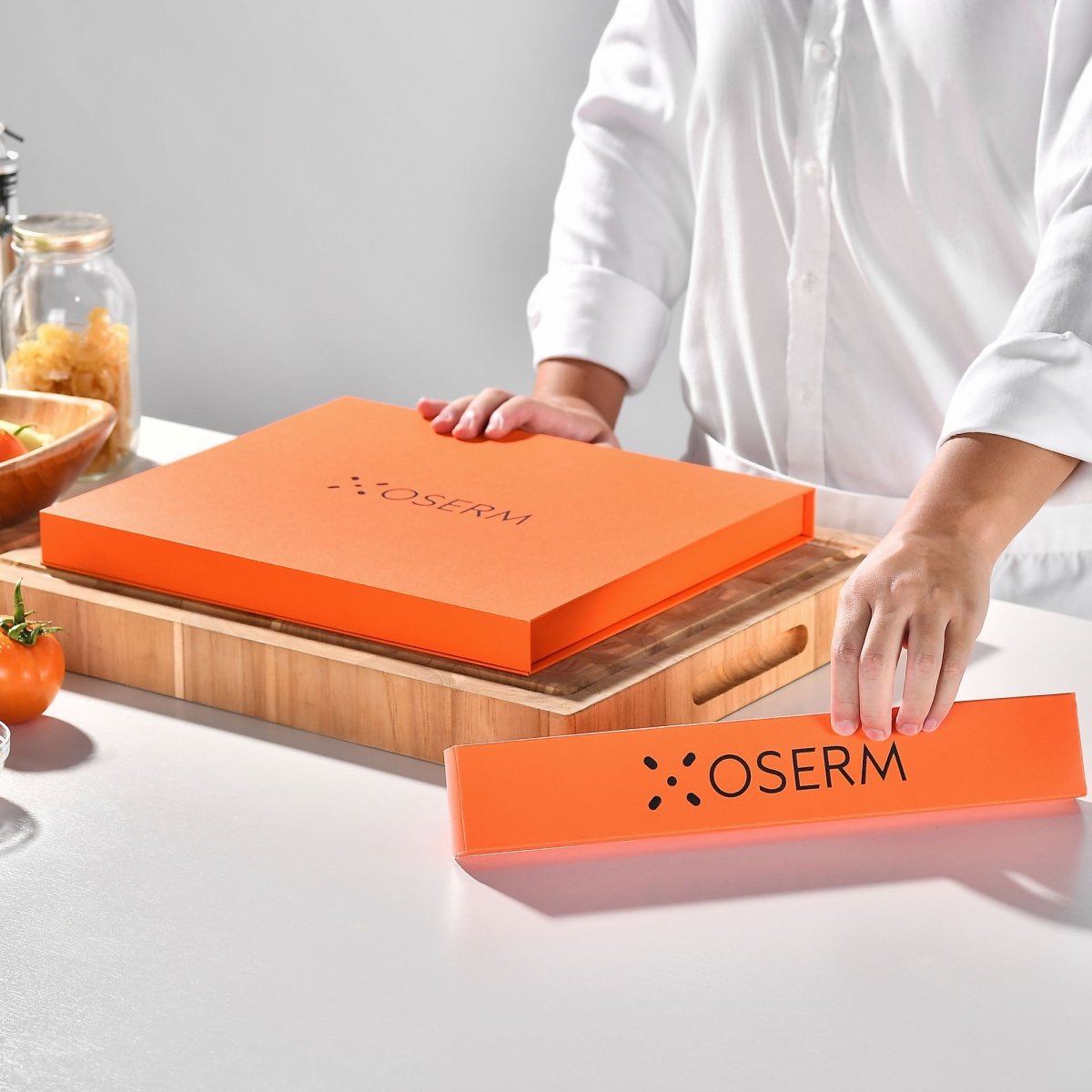 OSERM 7+1 Pieces Kitchen Knife Set with Mystery Box